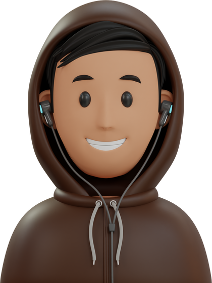 Hoodie Boy 3D Avatar